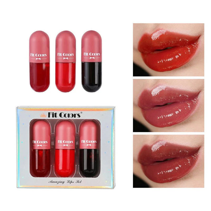 Lip Plumper Oil Clear Lasting Nourishing Repairing Reduce Lip Fine Line Care Lip Beauty Cosmetic Day Night Instant Volume